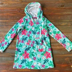 Girls long sleeve Terry cloth cover up